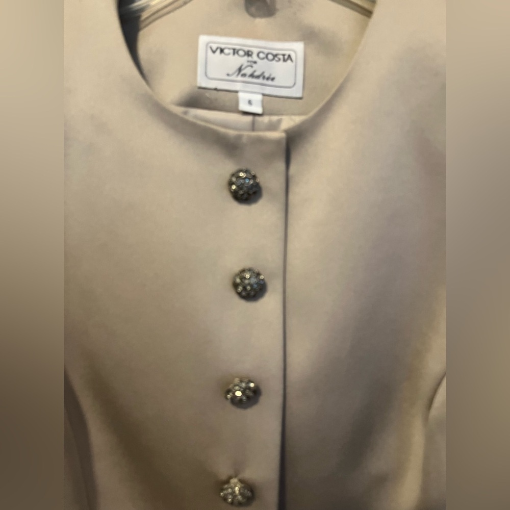 Vintage Couture Victor Costa Suit - Picture 3 of 10